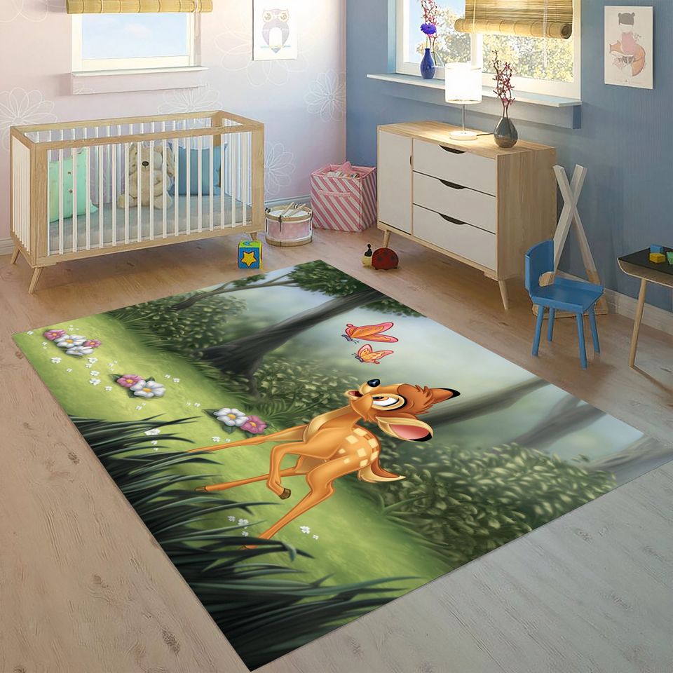 Disney Bambi Kids Room Rug