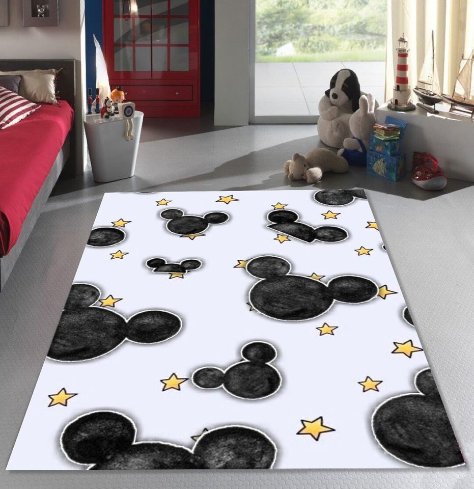 Mickey Mouse Disney Rug, Disney Fan Decor