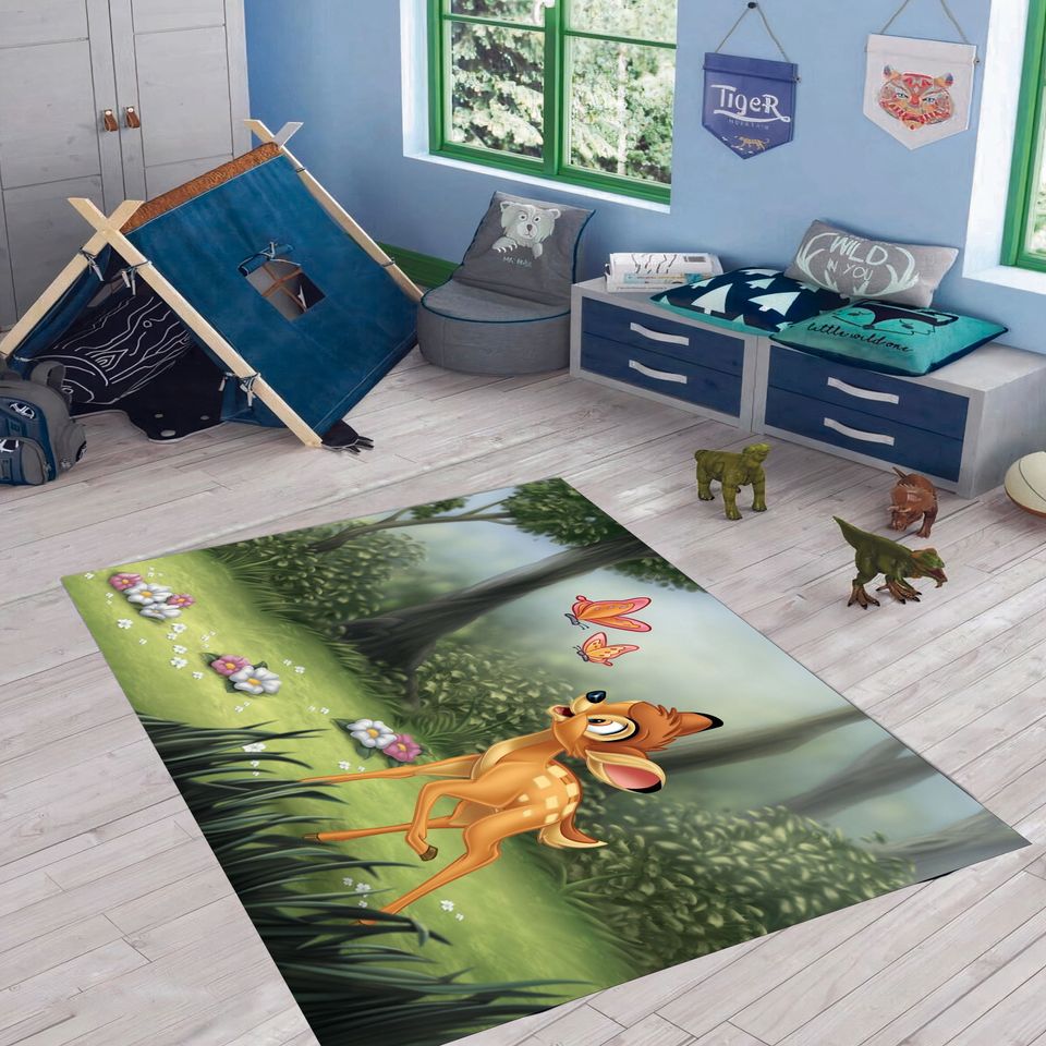 Disney Bambi Kids Room Rug