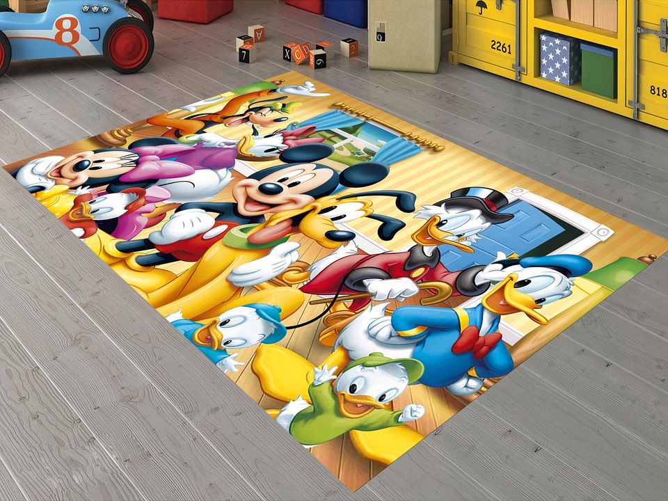 Mickey and Friends Disney Kids Room Rug