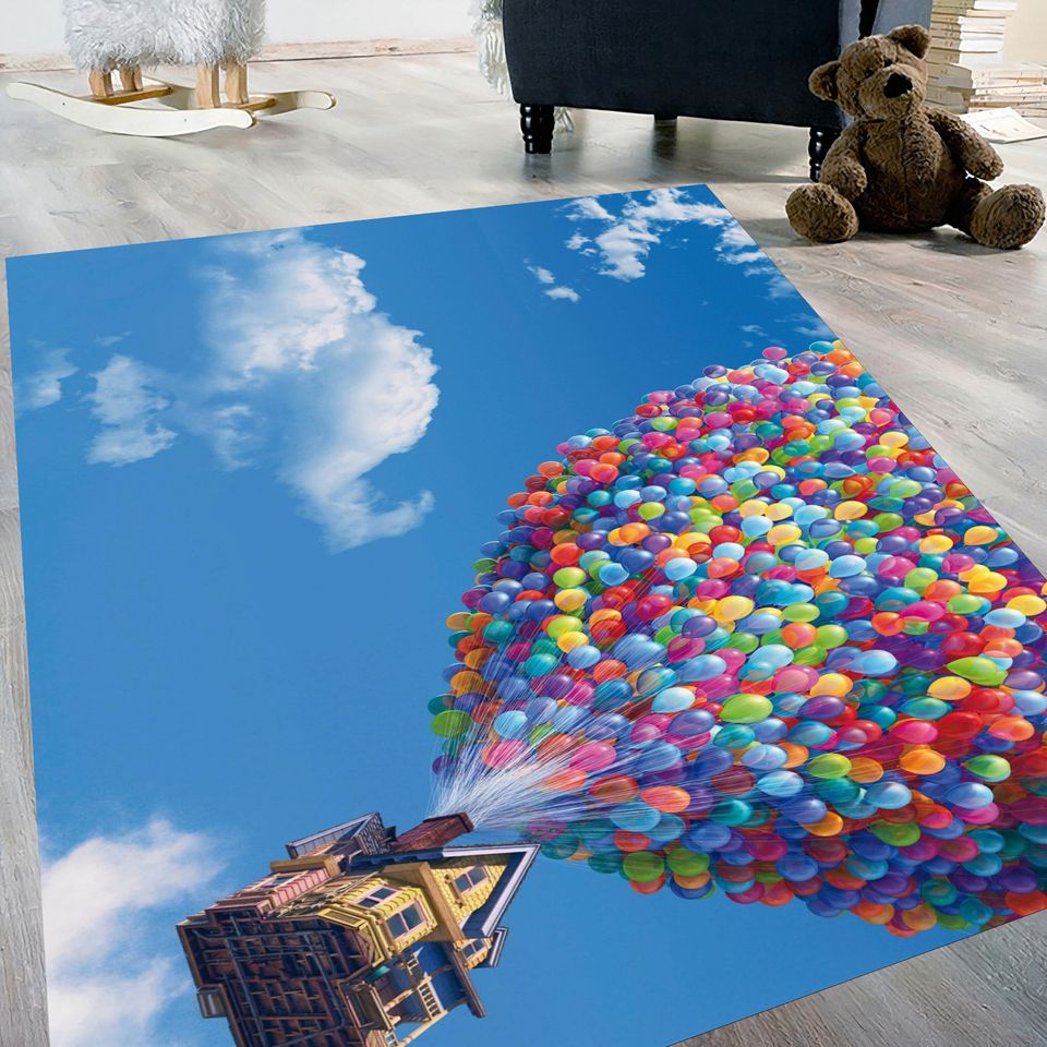 Pixar UP Movie Disney Kids Room Rug