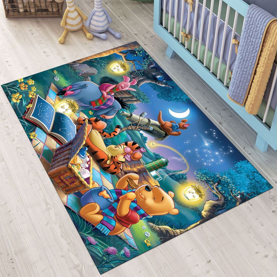 Winnie The Pooh Disney Rug, Disney Fan Decor