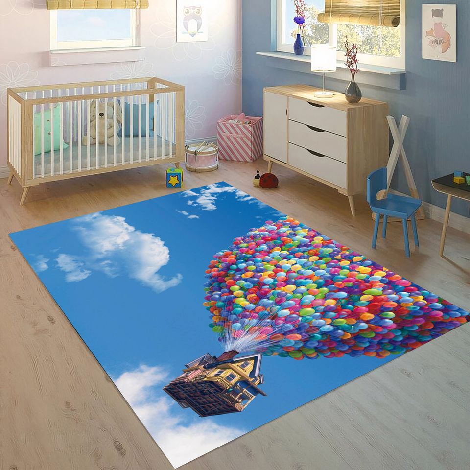 Pixar UP Movie Disney Kids Room Rug