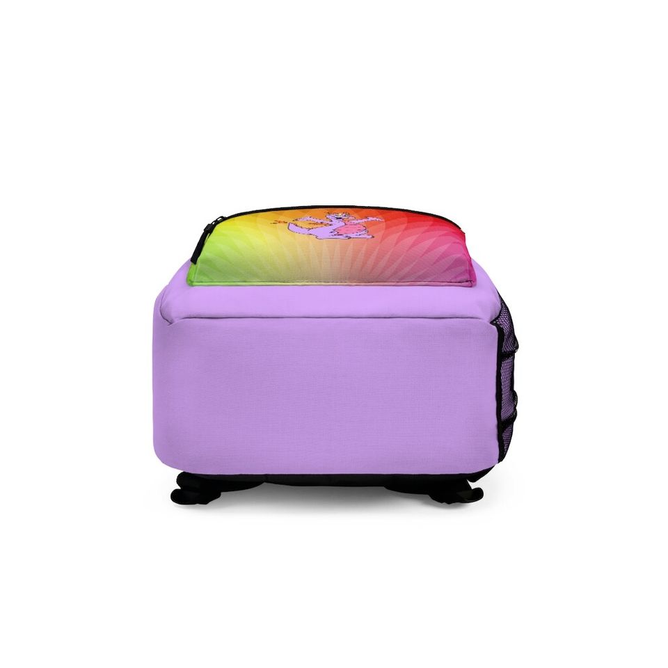 Disney Epcot Figment Backpack, Disney Backpack, Epcot Backpack, Figment Bag