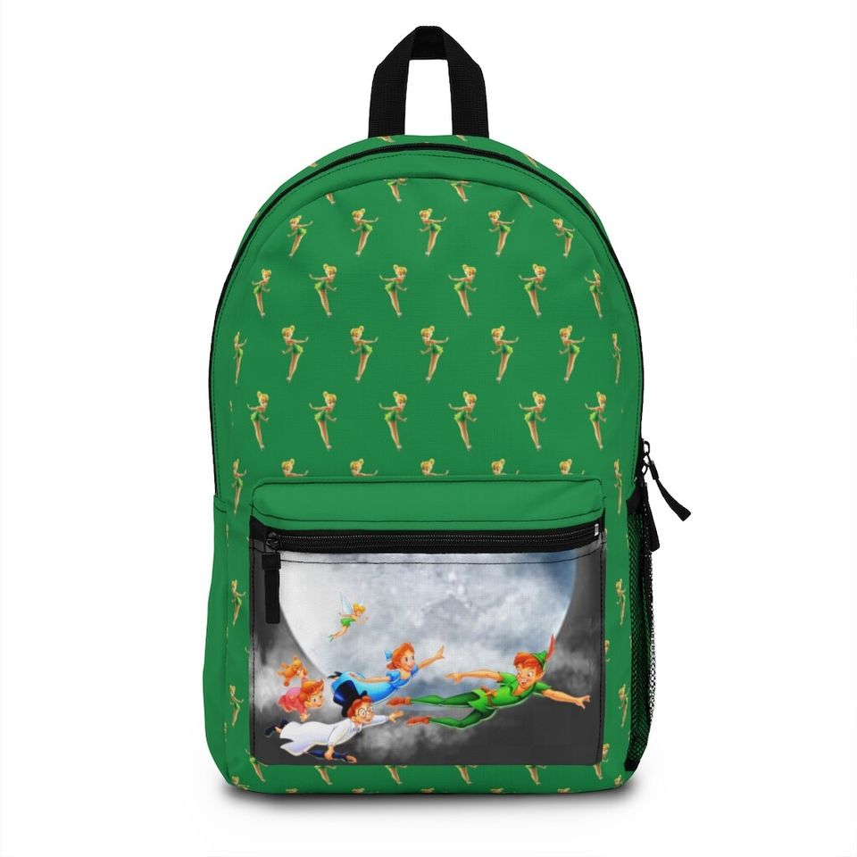 Disney Peter Pan Backpack, Tinkerbell Bag, Peter Pan Bag, Tinkerbell Backpack