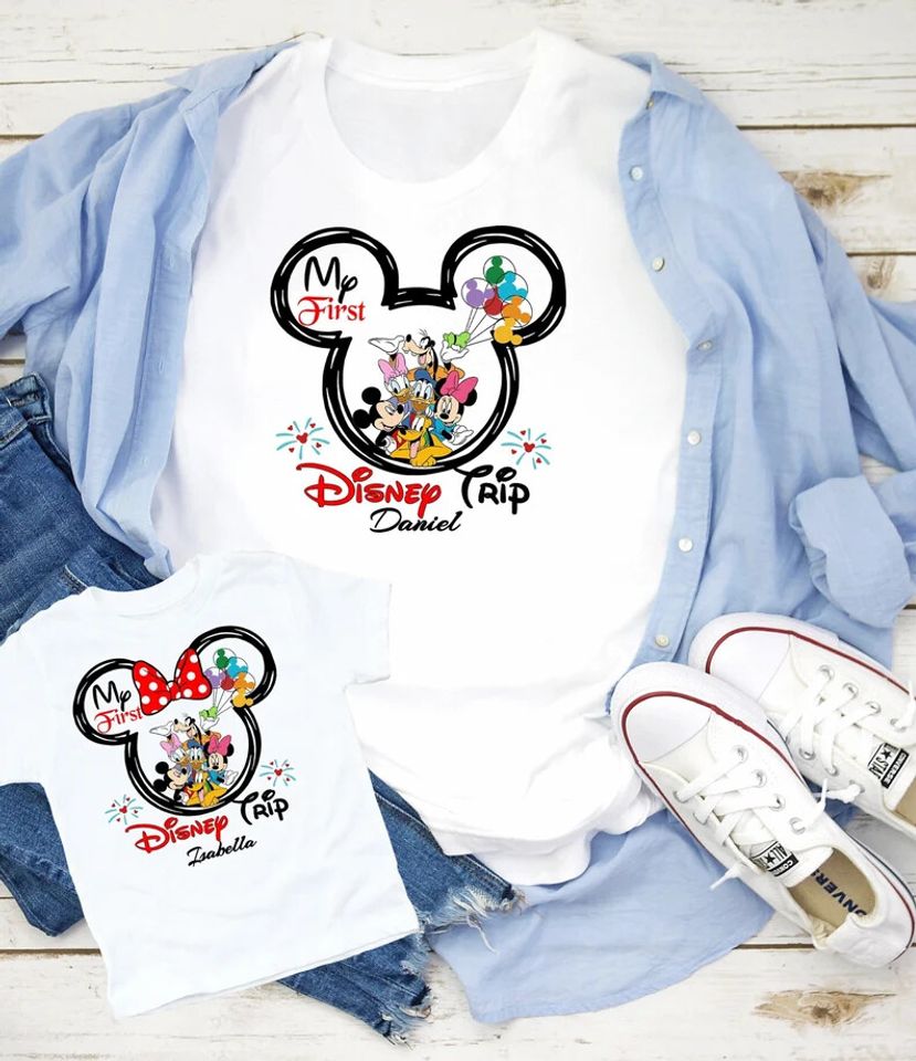 My First Disney Trip 2024, Disney Family Shirt