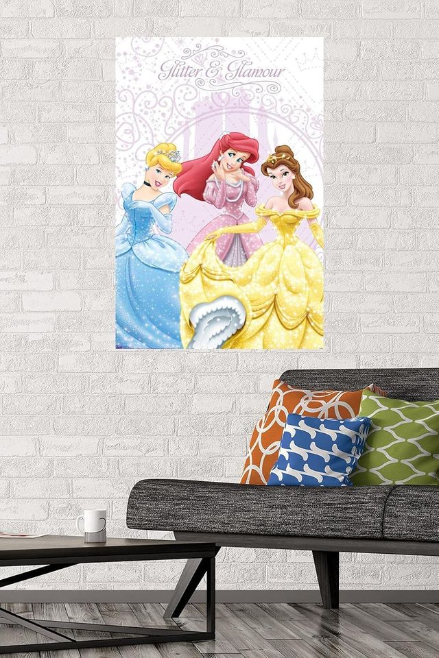 Disney Princess - Glitter and Glamour Wall Poster
