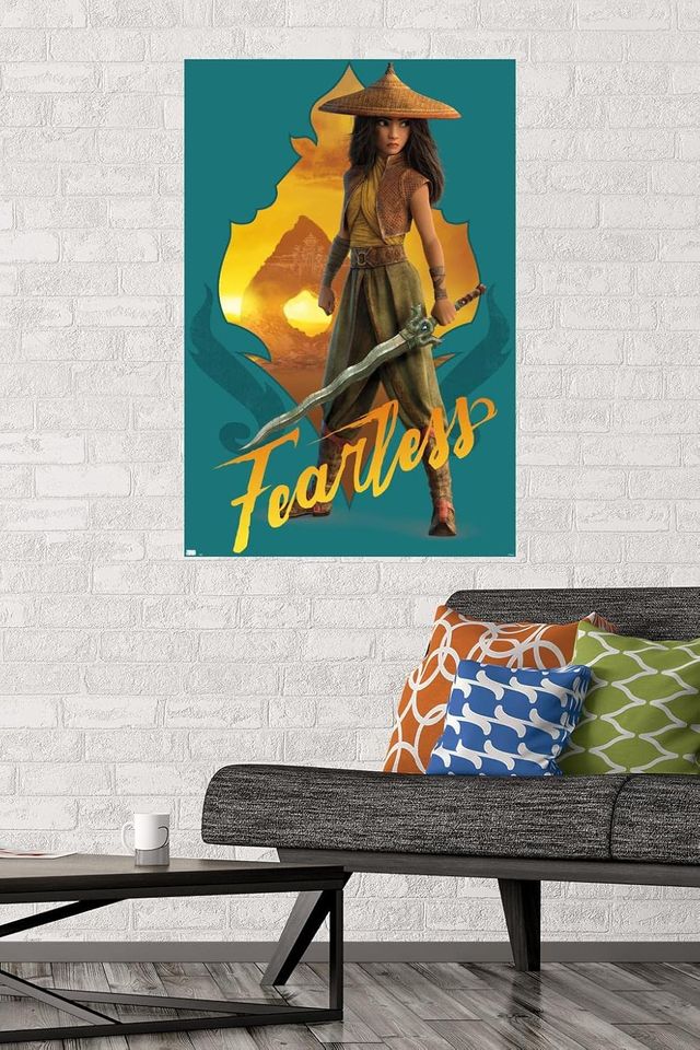 Disney Raya and the Last Dragon - Fearless Wall Poster