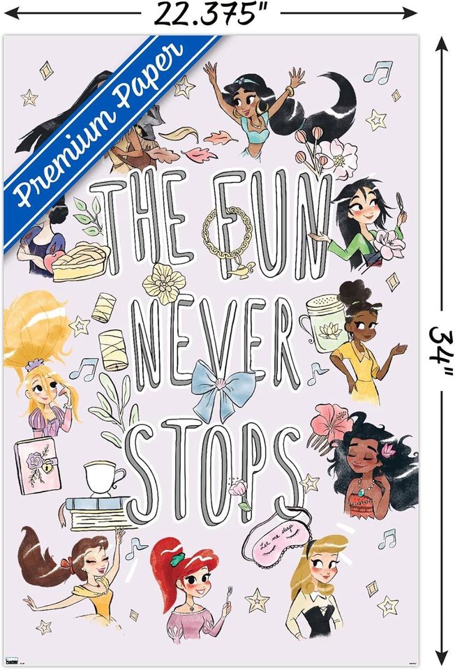 Disney Princess - Best Friends Wall Poster