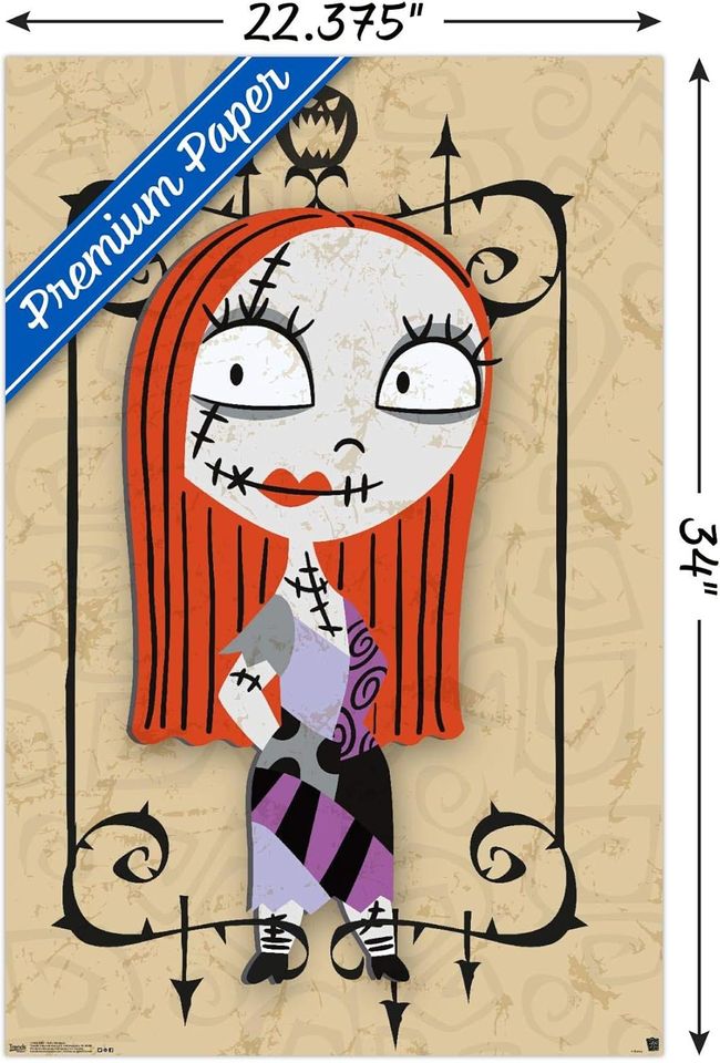 Disney The Nightmare Before Christmas-Sally Madness Poster