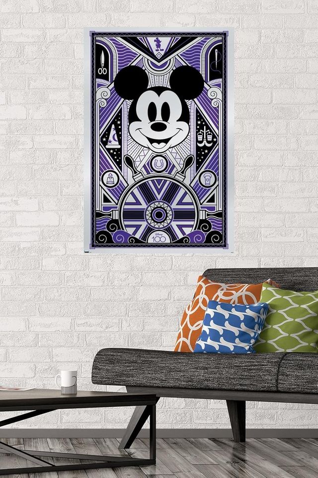 Disney 100th Anniversary - Mickey Mouse Wall Poster