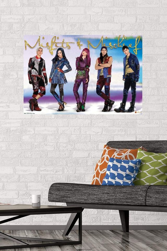 Disney Descendants 2 - Group Wall Poster