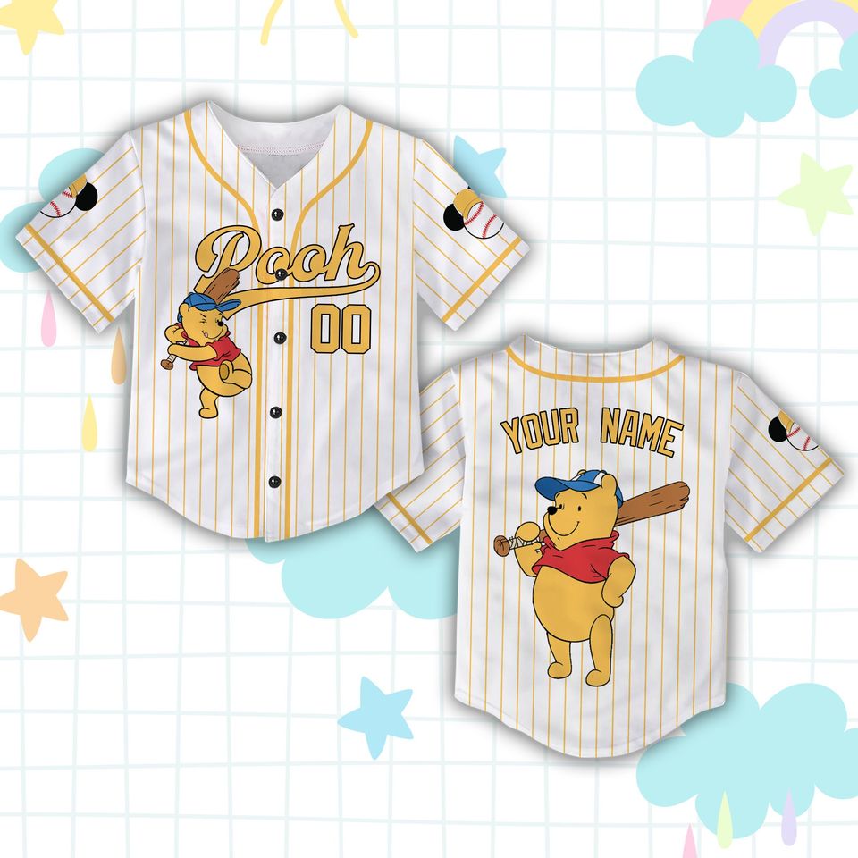 Custom Disneyland Vacation Baseball Jersey