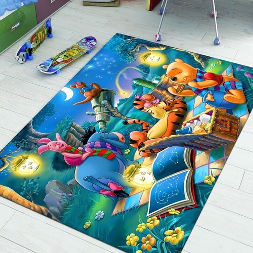 Winnie The Pooh Disney Rug, Cartoon Decor