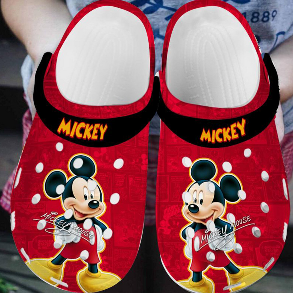 Never Too Old For Mickey Disney Clogs, Cartoon Slippers, Cartoon Clogs Shoes