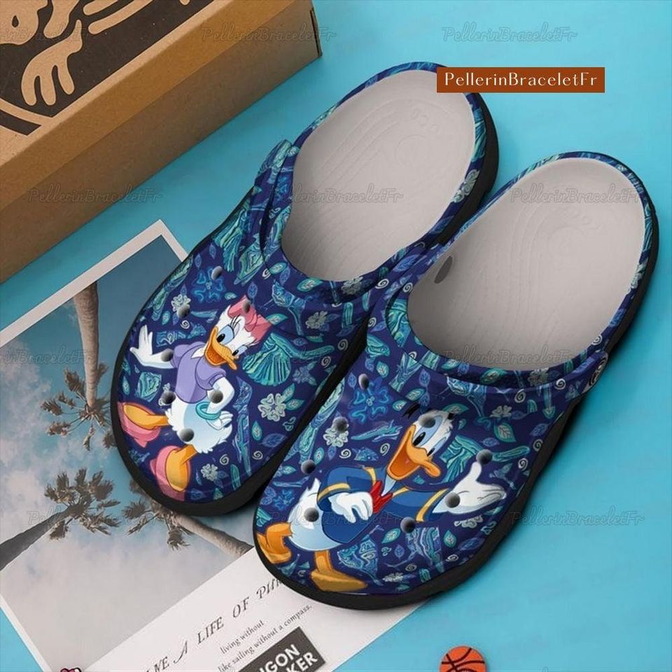 Disney Donald Duck And Daisy Duck Shoes, Donald And Daisy Disney Clogs