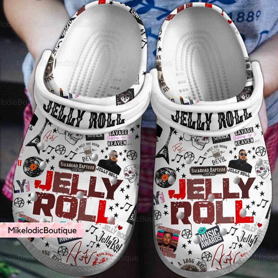 Jelly Roll Shoes, Son Of A Sinner Disney Clogs