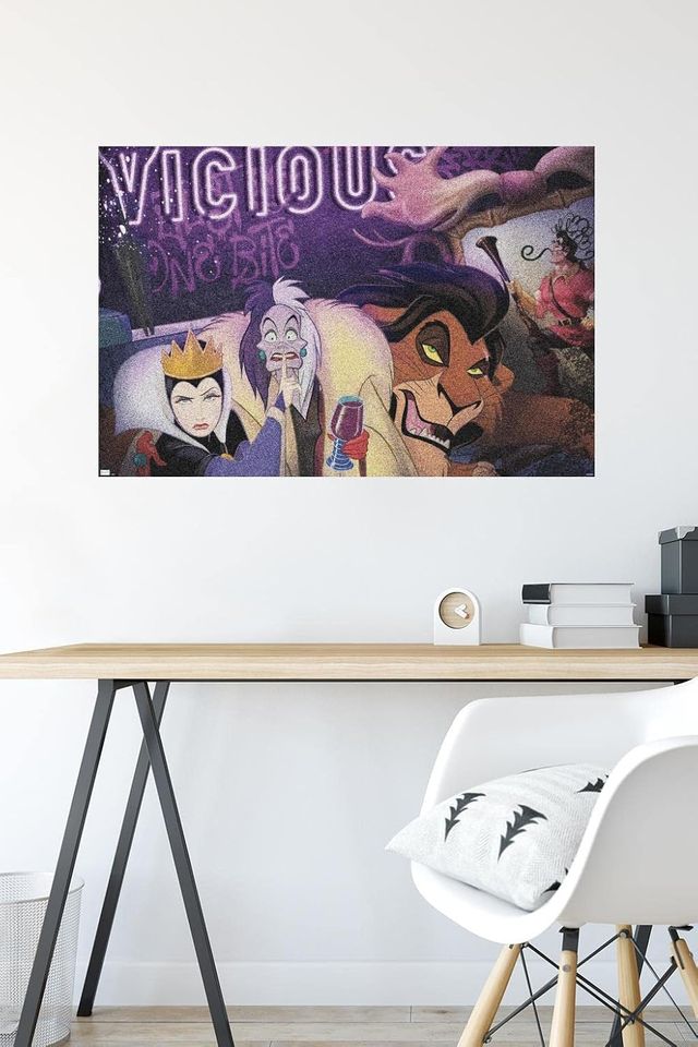 Disney Villains-Vicious Poster