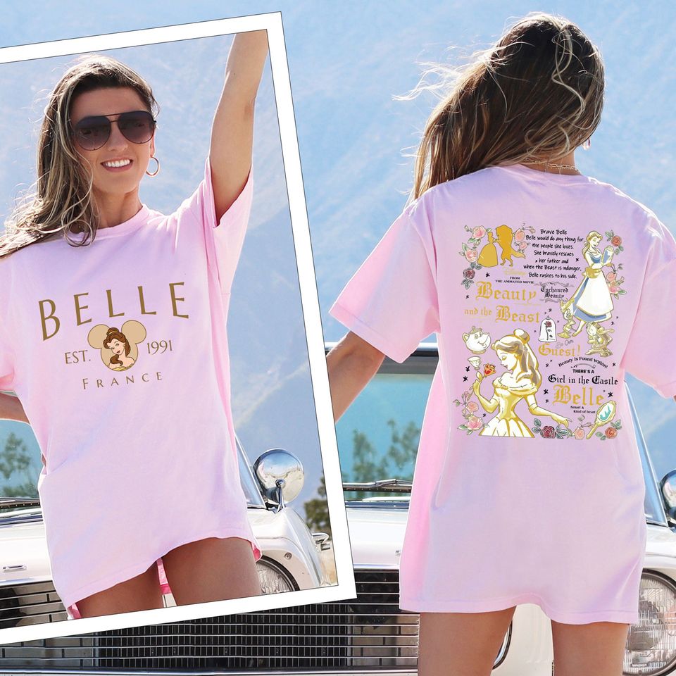 Disney Princess Belle Double Sided Shirt