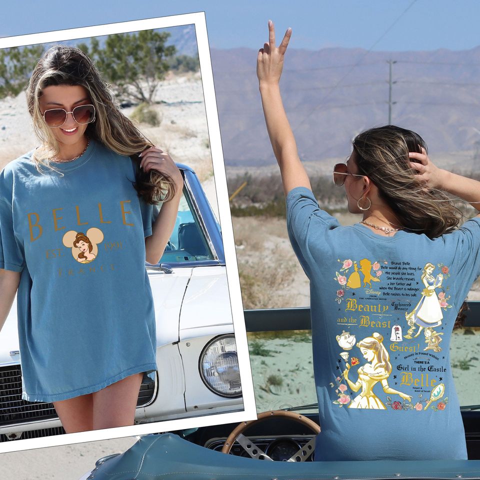 Disney Princess Belle Double Sided Shirt