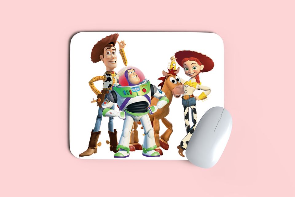Toy Story Mouse Pad, Disney Buzz Lightyear & Woody  Mouse Pad
