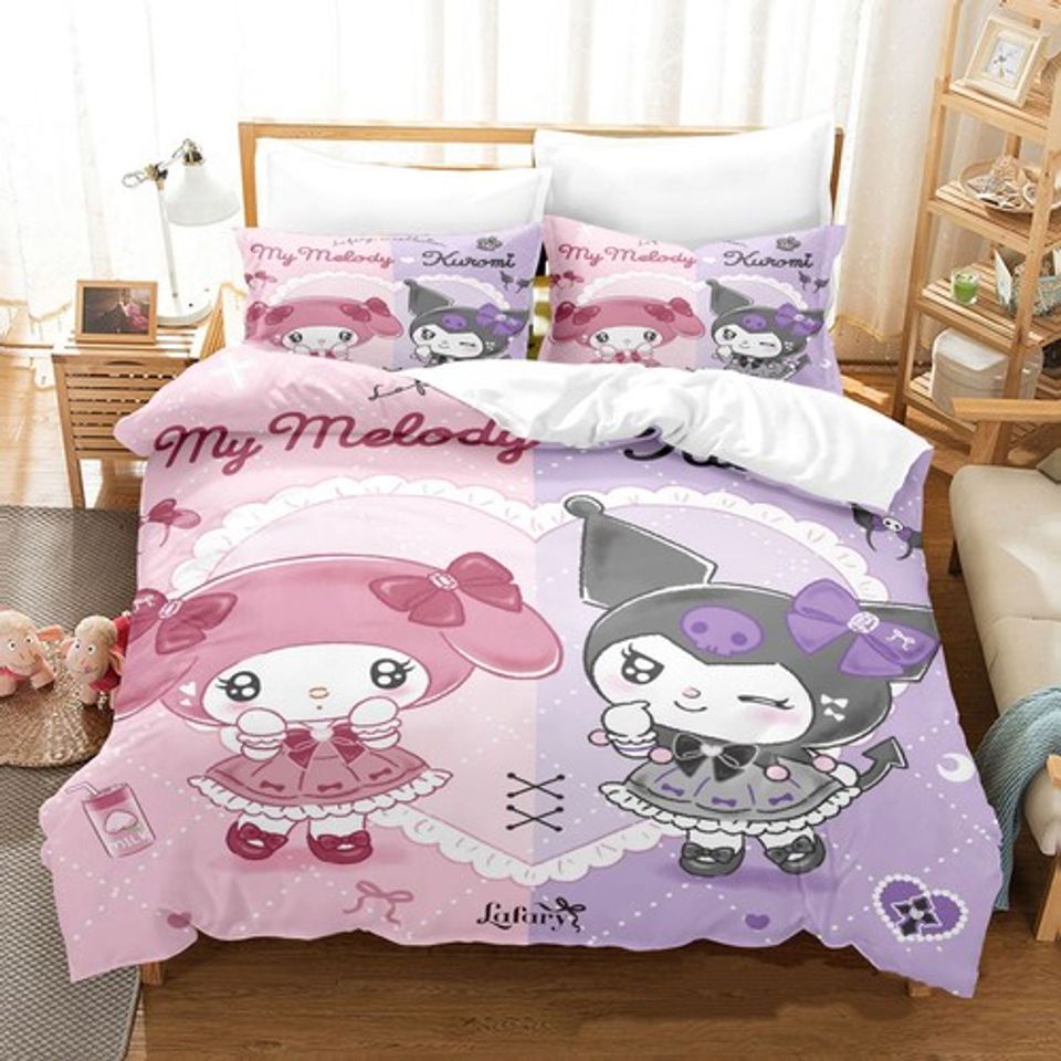 Kuromi Girl Duvet Doona Disney Bedding Sets