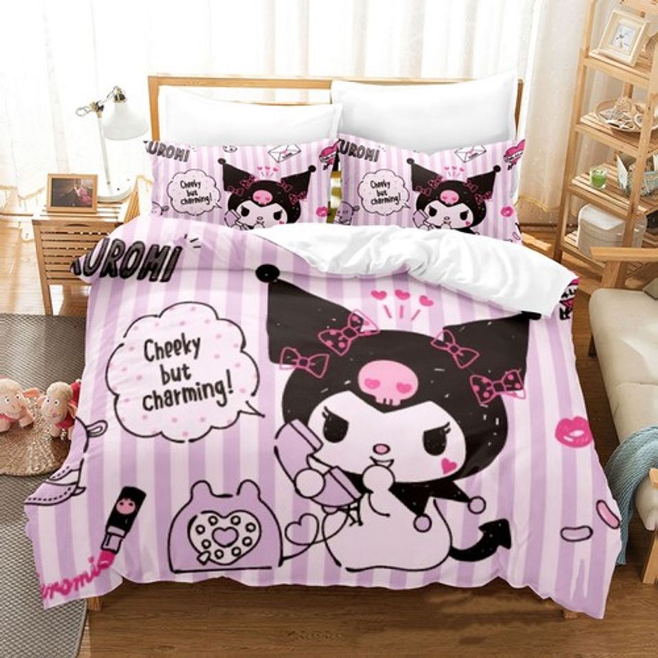 Kuromi Girl Duvet Doona Disney Bedding Sets