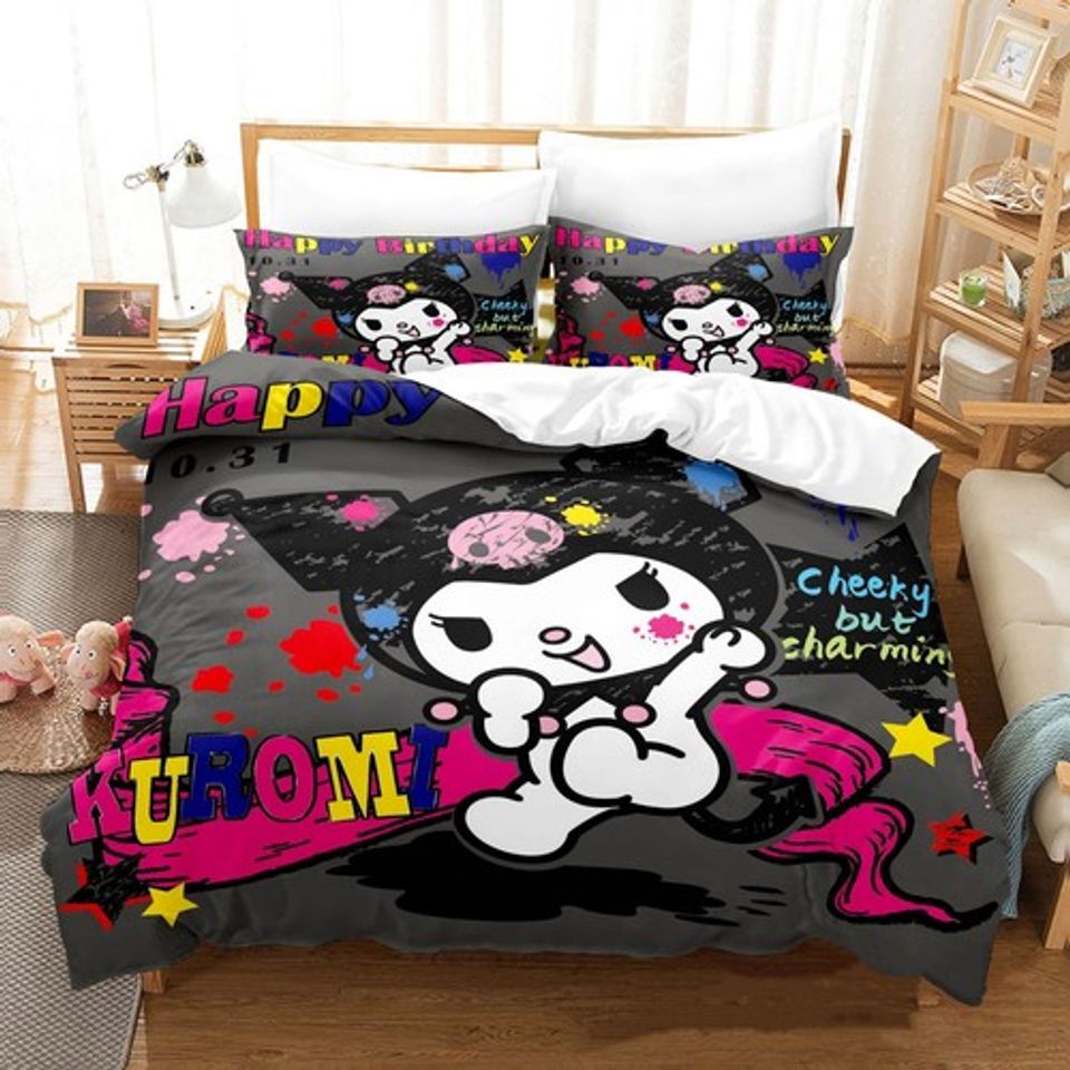 Kuromi Girl Duvet Doona Disney Bedding Sets