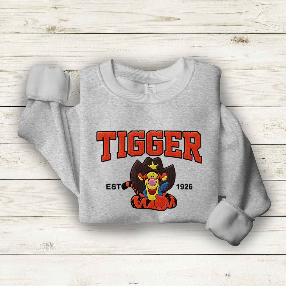 Custom Character Disney Donald Embroidered Sweatshirt