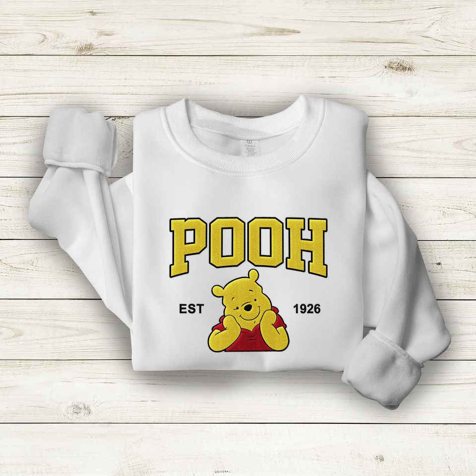 Custom Character Disney Donald Embroidered Sweatshirt