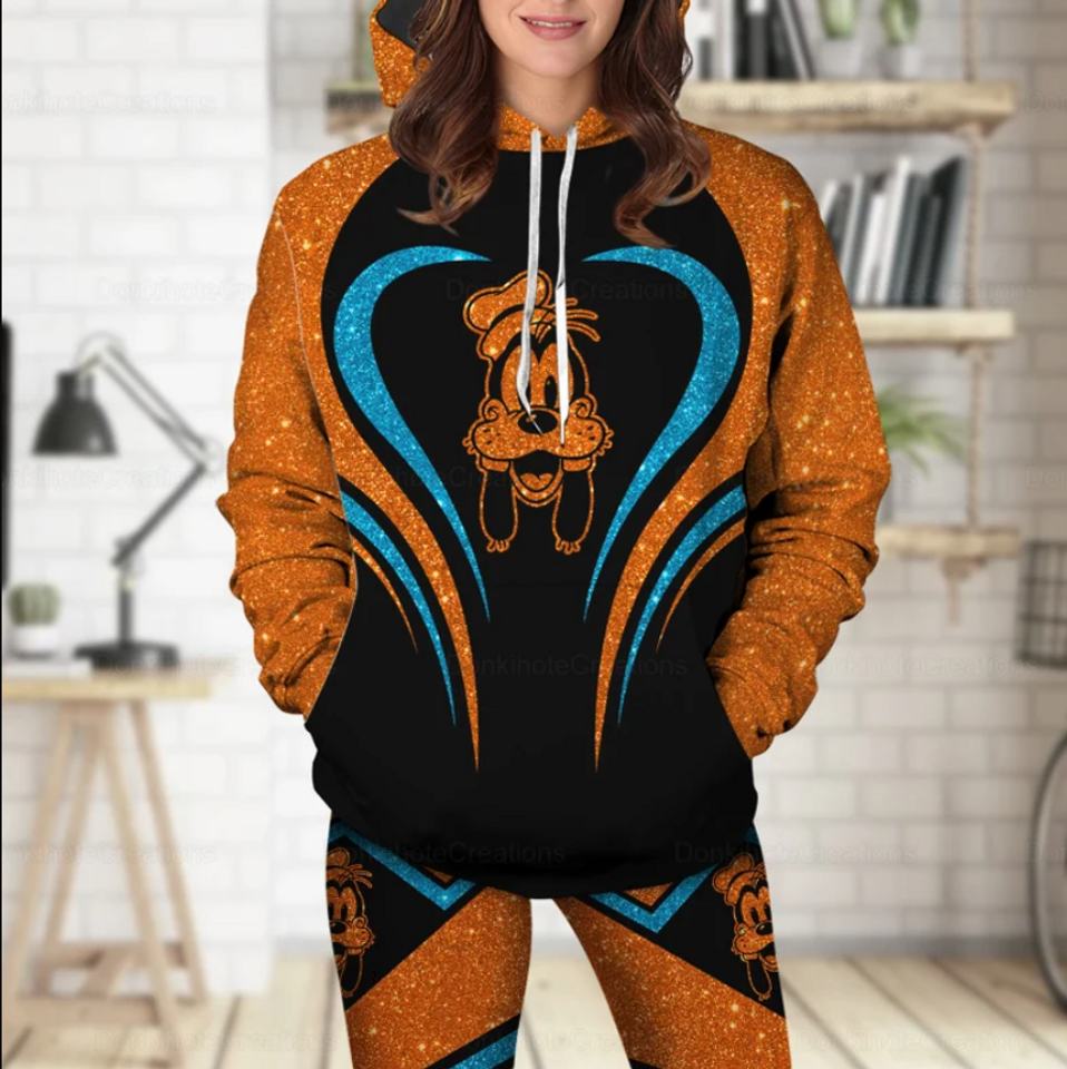 Goofy Disney 3D HOODIE Legging