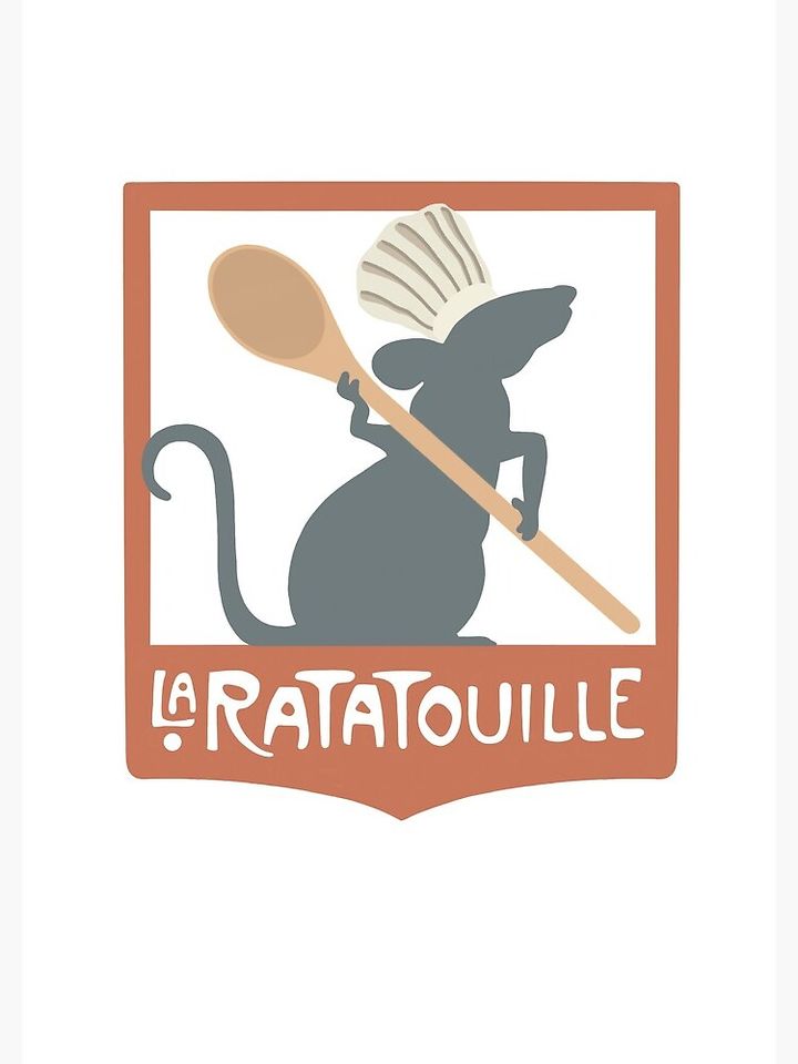 Disney The Ratatouille  Spiral Notebook