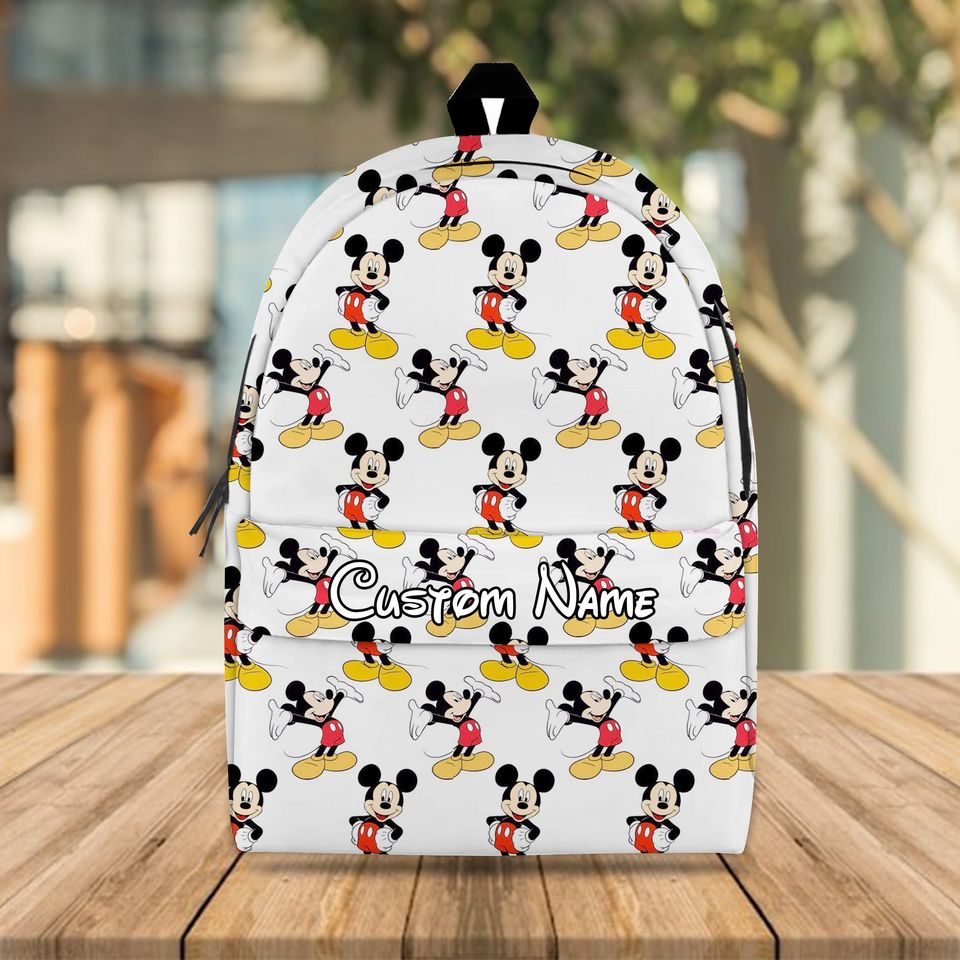 Vintage Mickey Mouse Backpack, Disney Mickey Backpack, Back To School Backpack