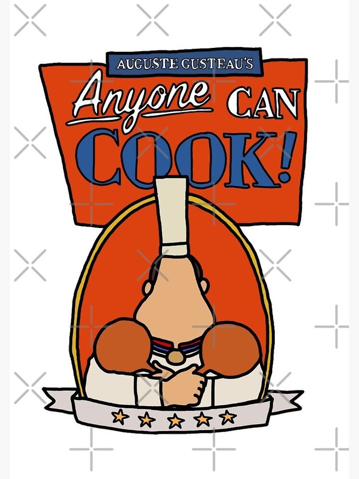 Disney Anyone can cook! - Ratatouille Spiral Notebook