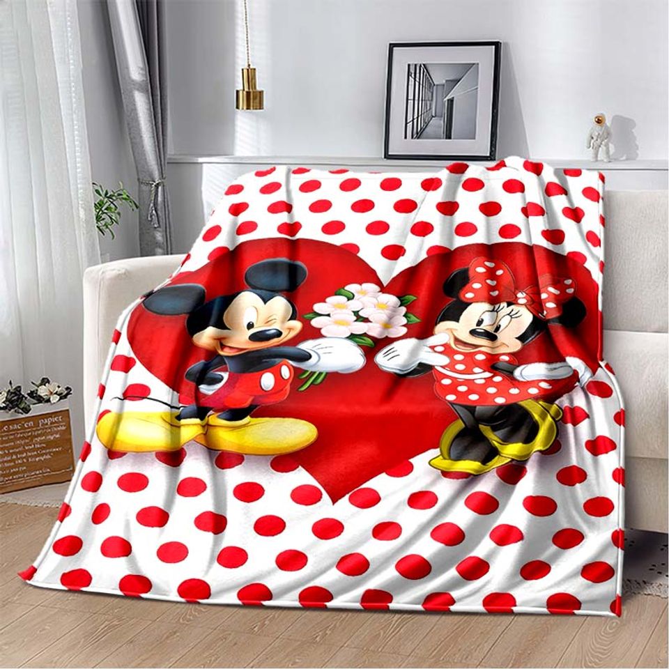 Disney Minnie Mickey  Fleece Blankets