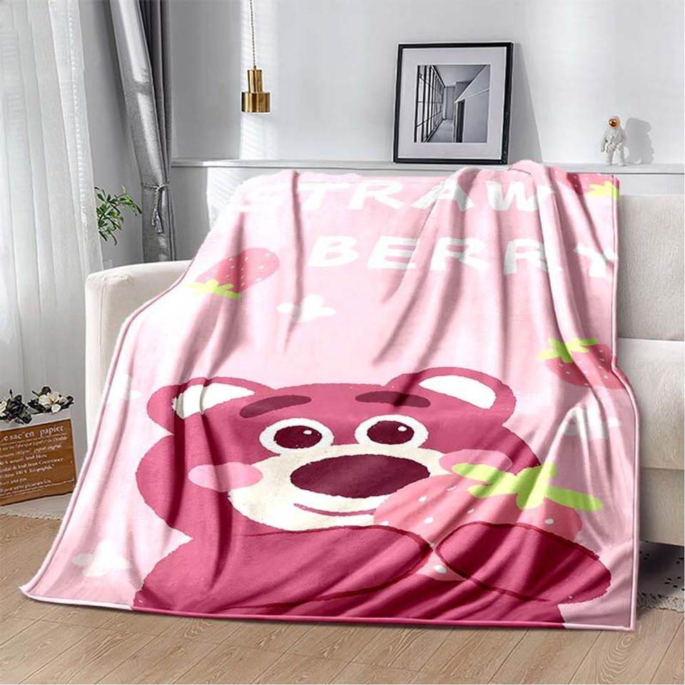 Warm Soft Disney Lotso Huggin Bear Custom Blanket