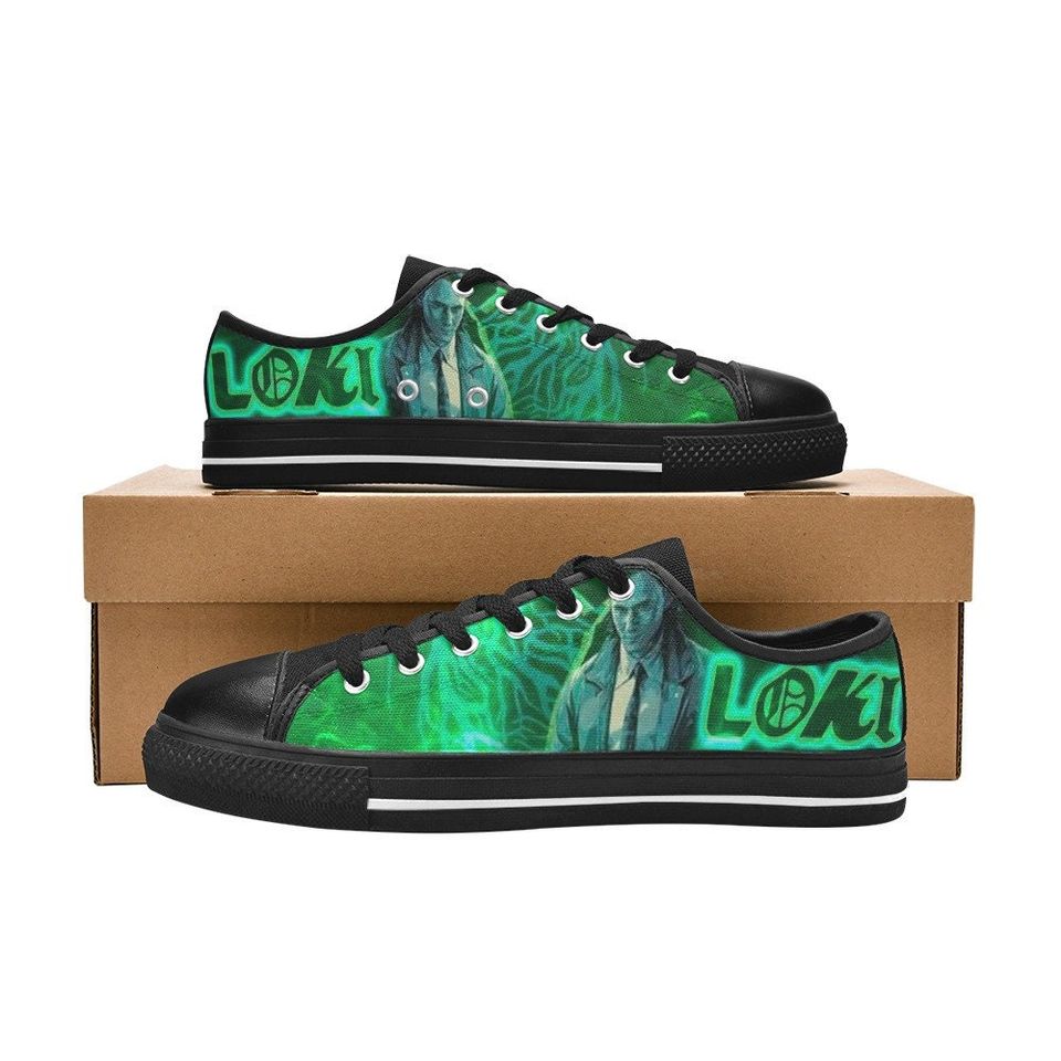 Loki Low Top Shoes Sneakers Disney Low Sneakers