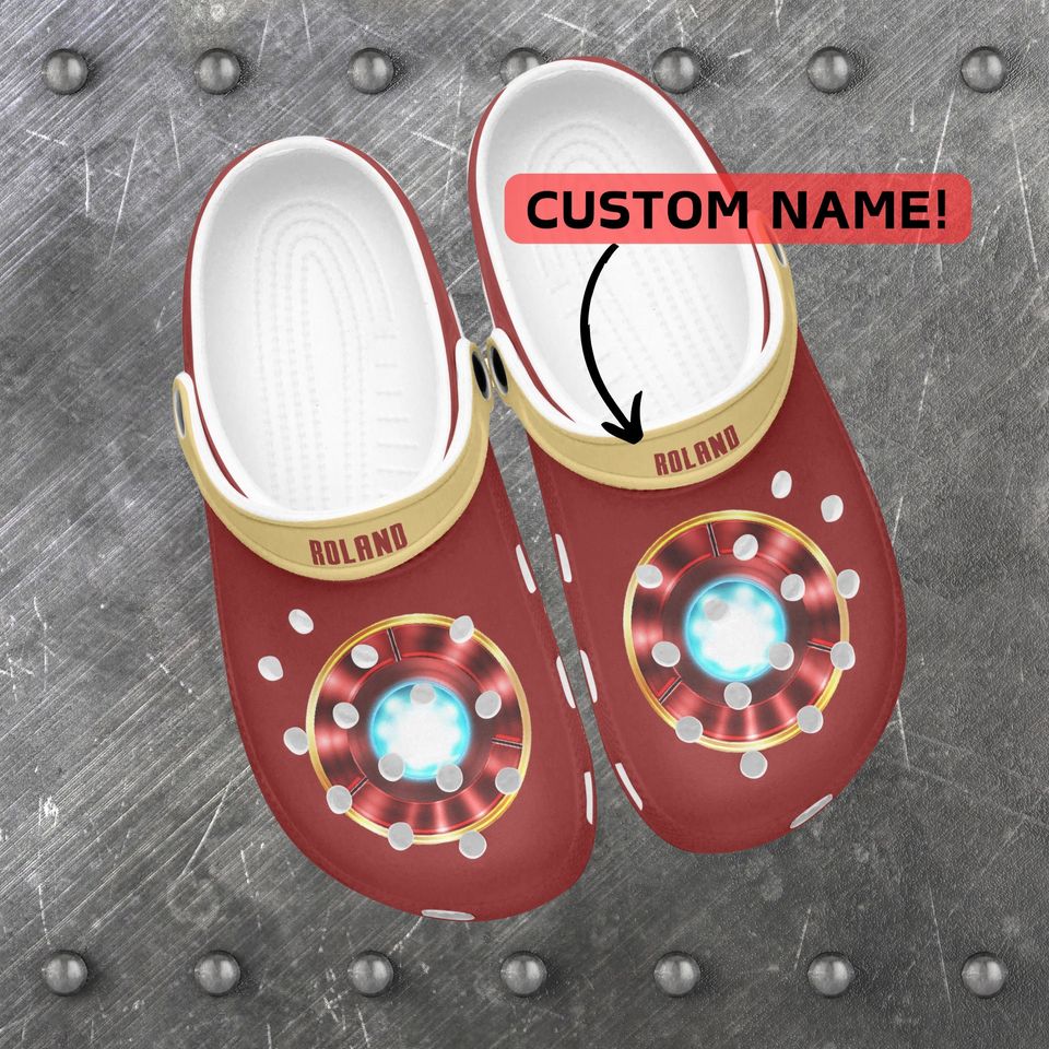 Superhero Clogs, Disney Clogs, Iron Man Clogs, Marvel Clogs