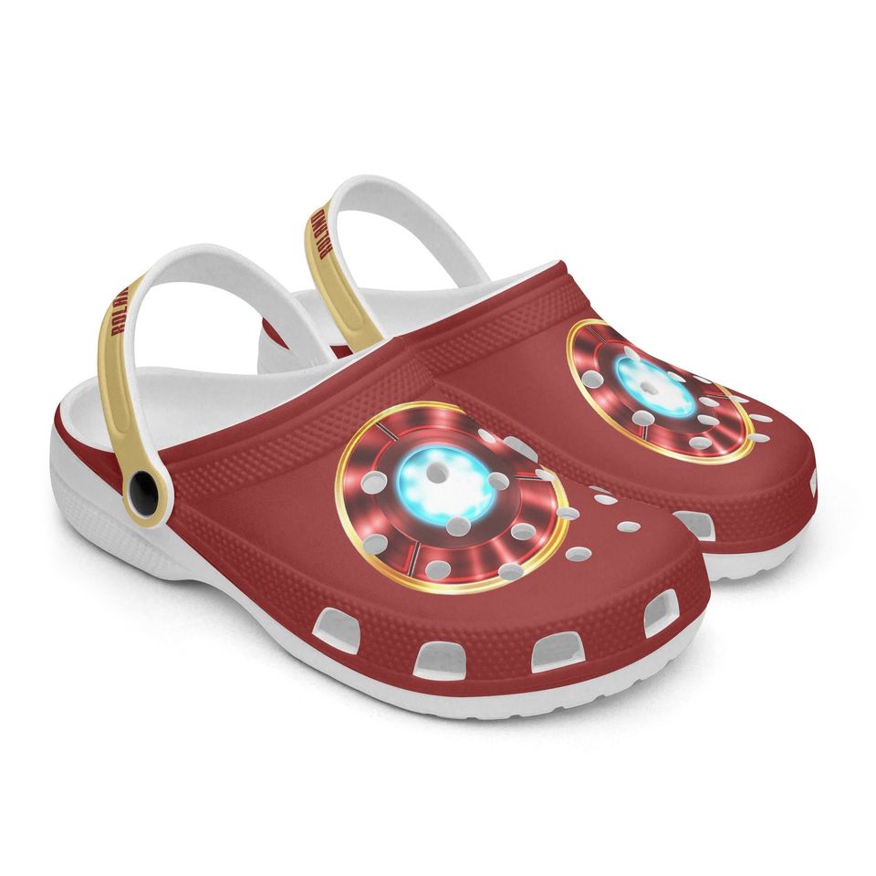 Superhero Clogs, Disney Clogs, Iron Man Clogs, Marvel Clogs