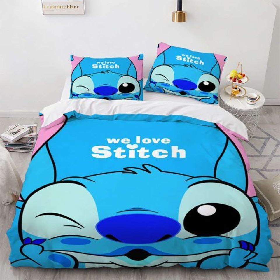 Disney Stitch Winking Eye Bedding Set