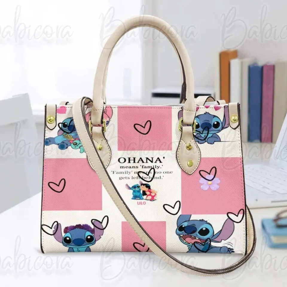 Stitch Disney Handbag , Disney Shoulder Bag,  Stitch Handbag