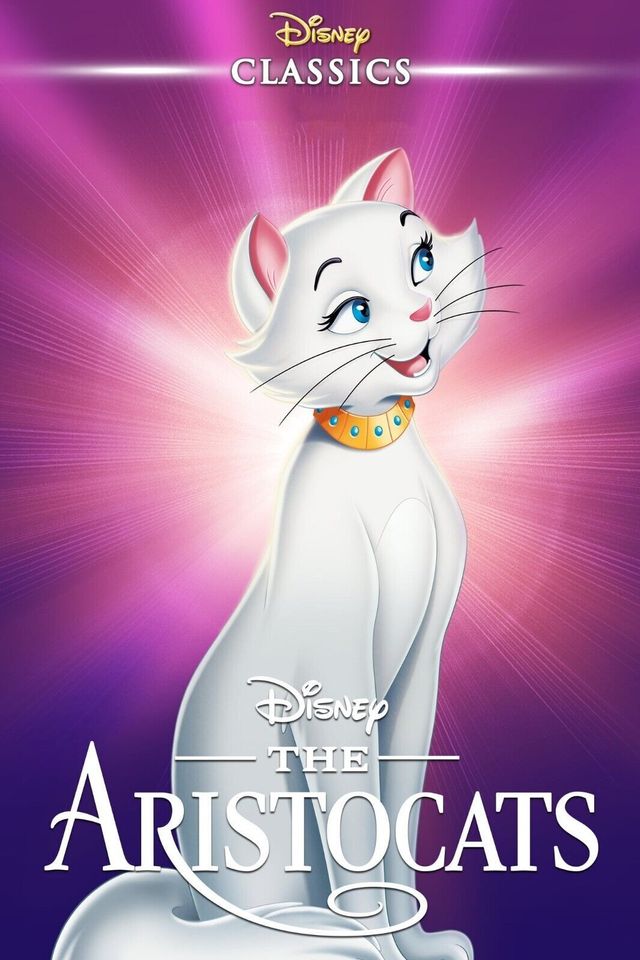 Disney The Aristocats Movie Poster