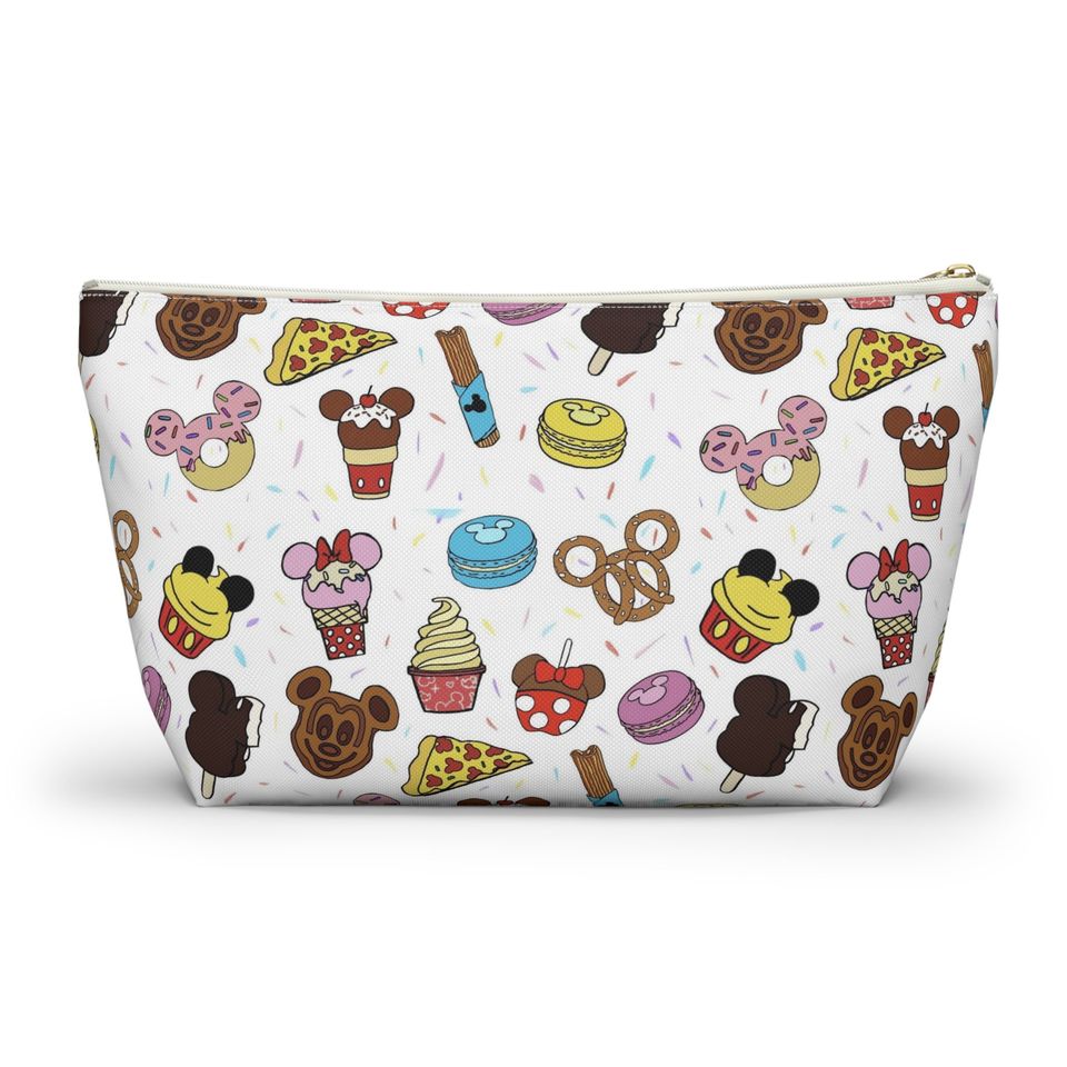 Disney Inspired Travel Toiletry Bag | Back to School Pencil Case Zip Up Pouch
