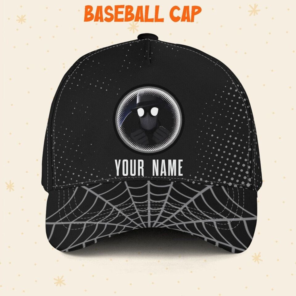 Custom Spiderman Spider Noir Logo Cap, Custom Disney Hat, Spiderman Baseball Cap