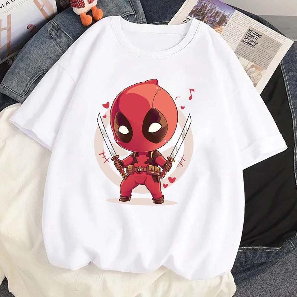 Disney Marvel Deadpool Graphic Printed T Shirt