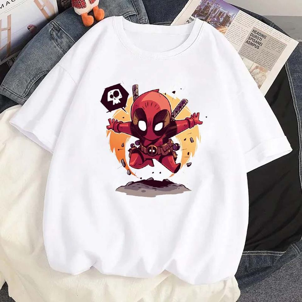 Disney Marvel Deadpool Graphic Printed T Shirt