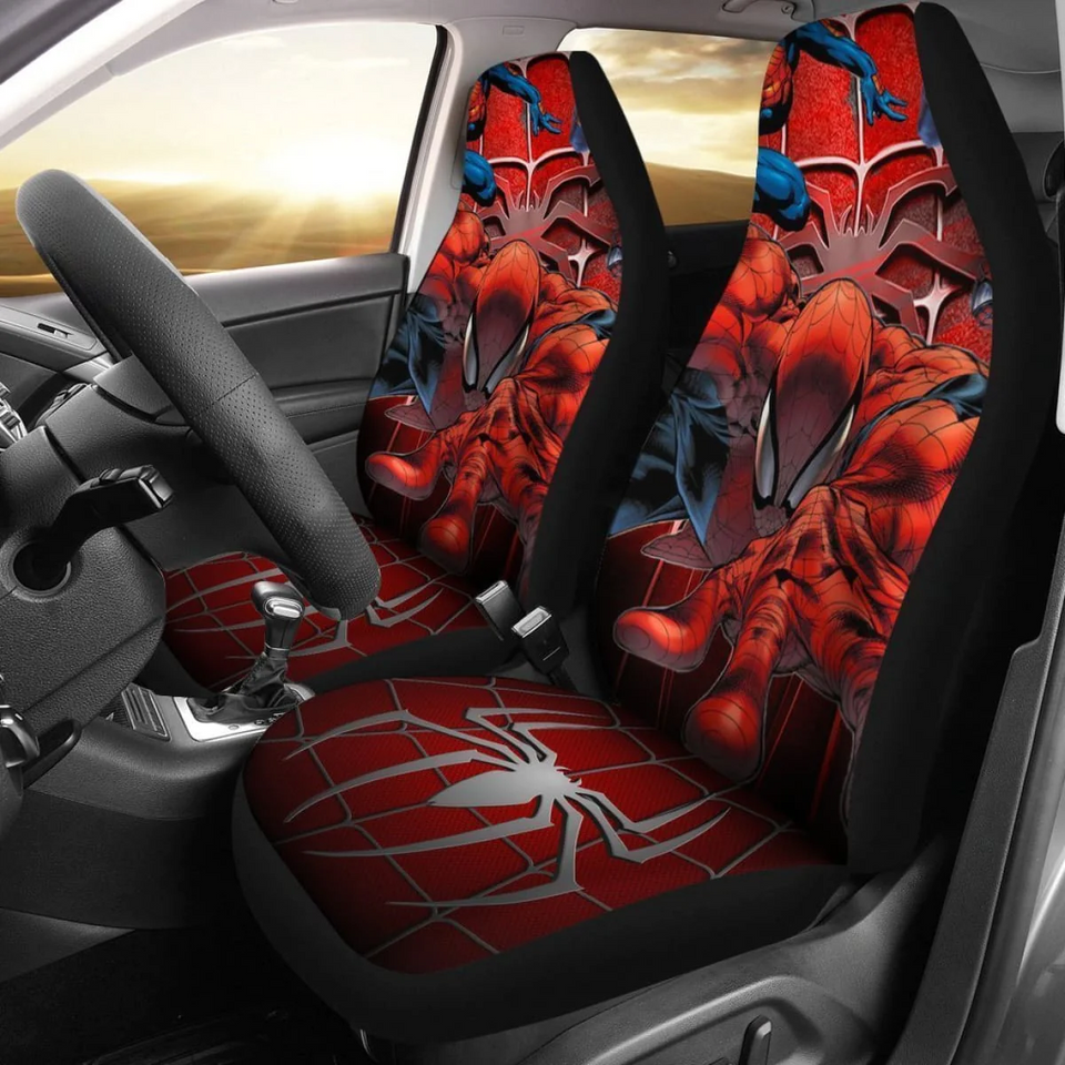 Disney Amazing Spiderman Car Seat Covers
