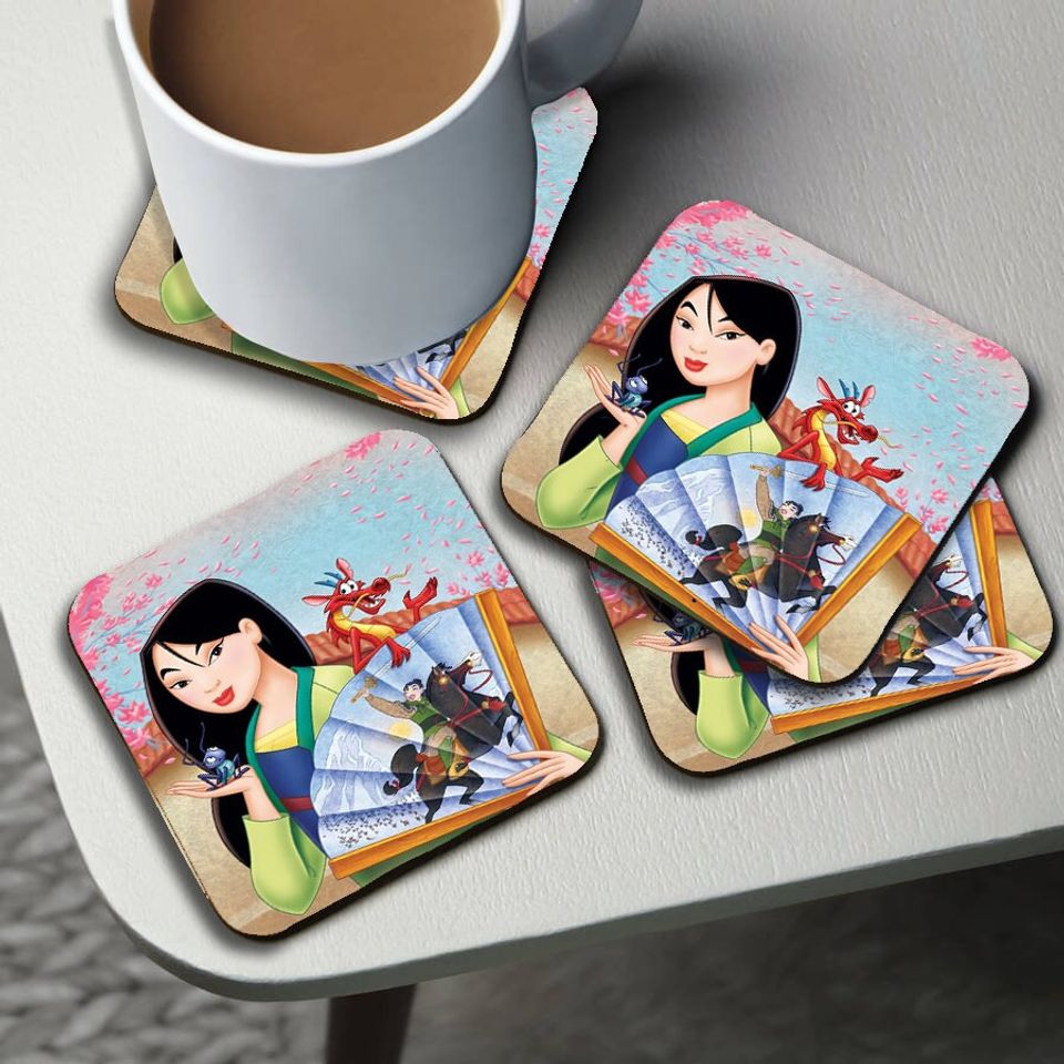 Disney Mulan Coasters