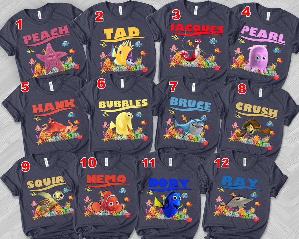 Disney Finding Nemo Shirt, Disneyland Shirt