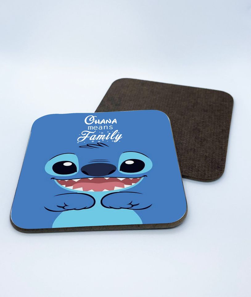Disney Stitch, Ohana Means Family Coaster